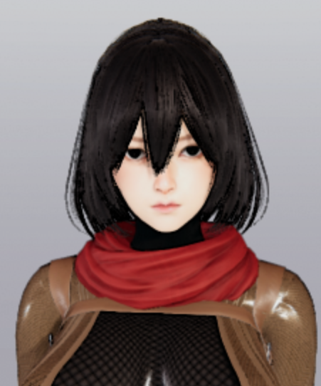 《AI少女》進擊的巨人性感漁網三笠MOD
