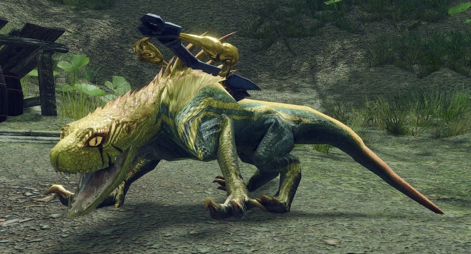 《怪物獵人：崛起》兇豺龍牙獵犬MOD曙光版