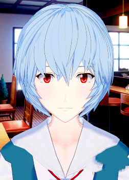 《戀活Sunshine》EVA藍發高冷美少女綾波麗MOD