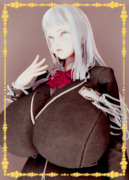 《AI少女》白發(fā)高冷制服美少女MOD