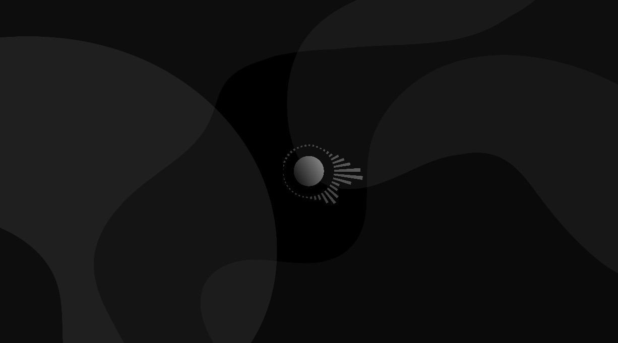 《Wallpaper Engine》黑幕圓點音頻響應動態壁紙