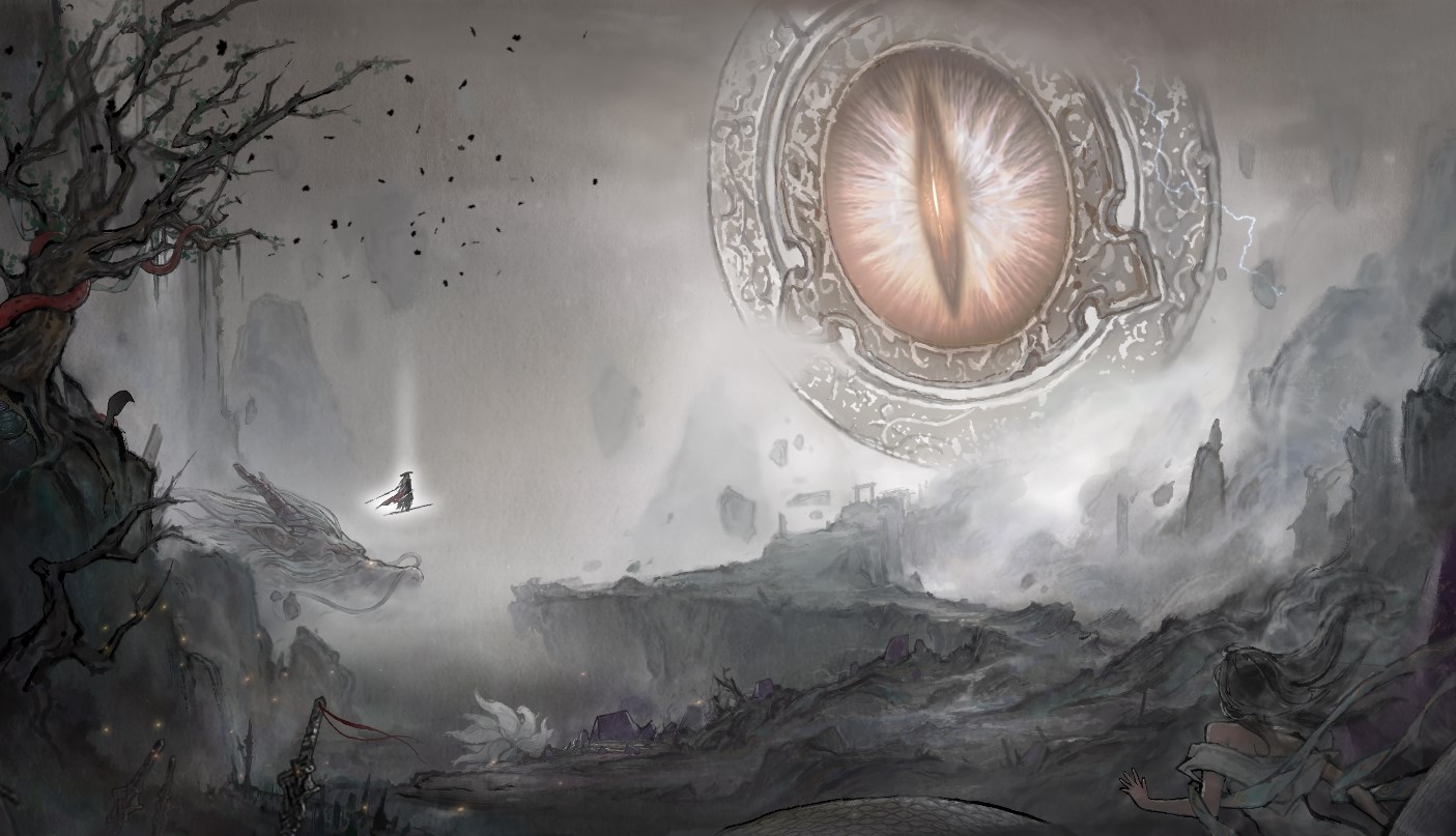 《Wallpaper Engine》鬼谷八荒昊天眼動態壁紙