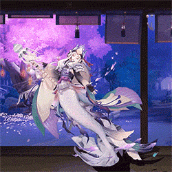 《陰陽師》千姬花合戰(zhàn)皮膚巾幗海心鑒賞