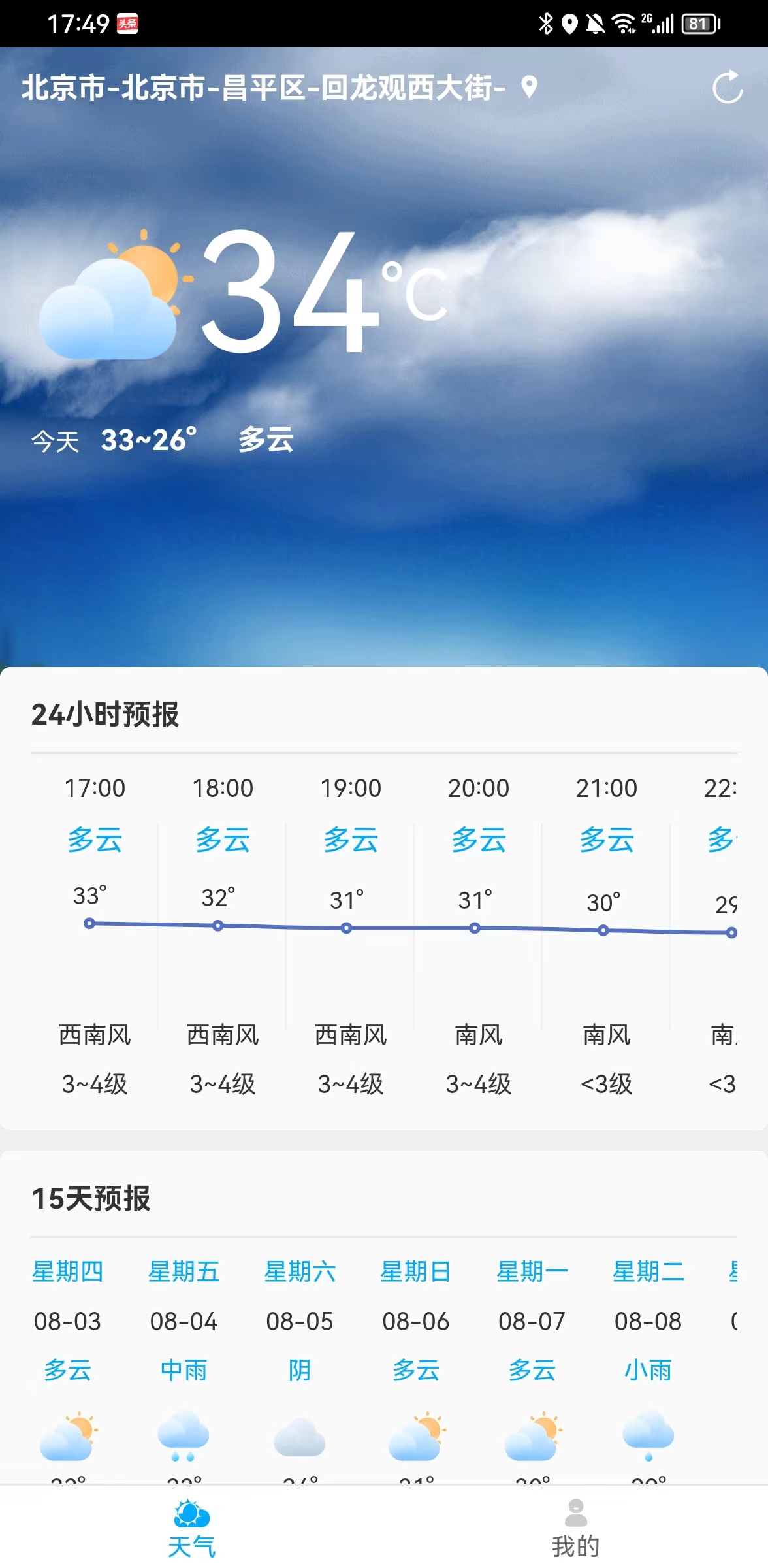 雷公天氣