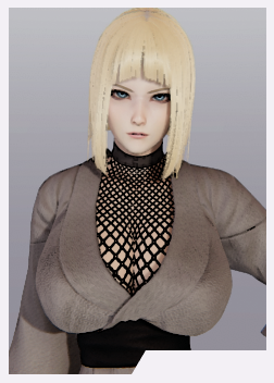 《AI少女》火影忍者金發(fā)女忍薩姆伊MOD