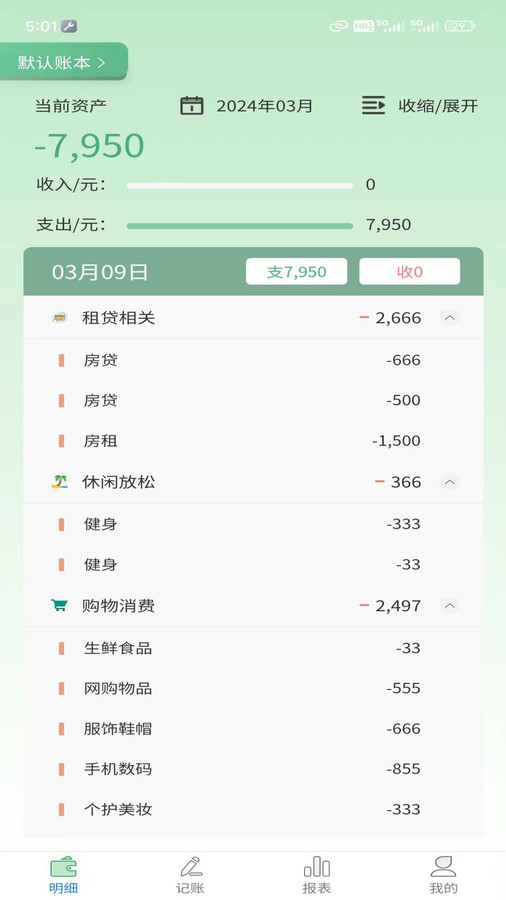 醬紫記賬