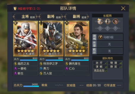 《征服與霸業》八級地難度表介紹