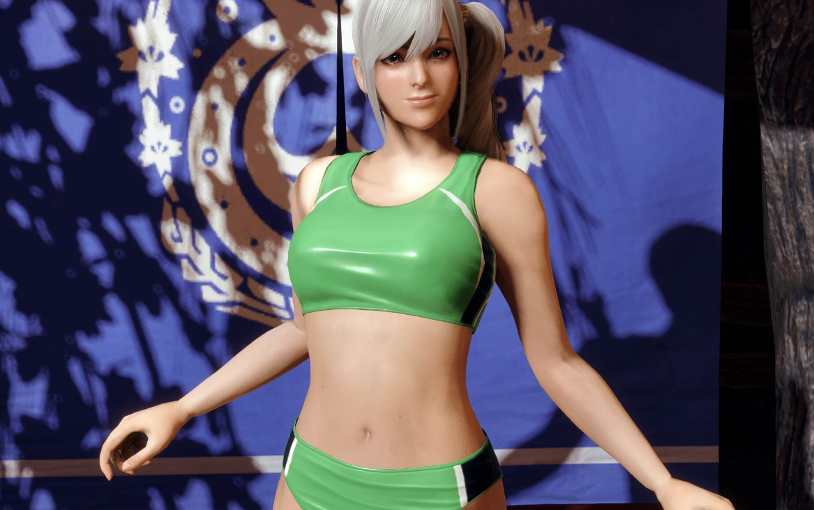 《怪物獵人崛起：曙光》性感馬拉松運動裝炎火村套MOD
