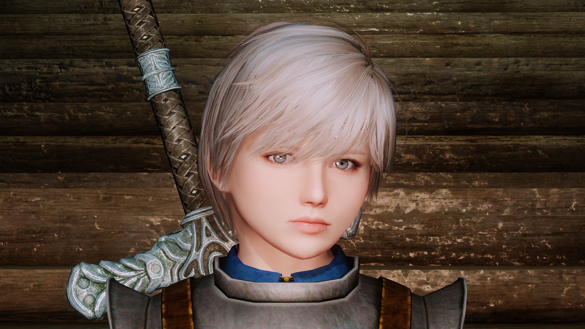 《上古卷軸5：天際》Frederica帥氣少女女性隨從MOD