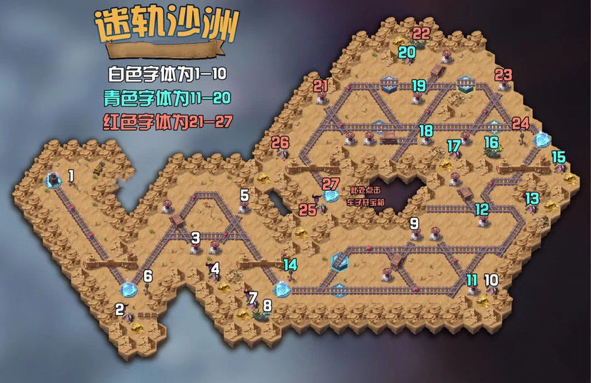 《劍與遠(yuǎn)征》2021迷軌沙洲通關(guān)路線分享