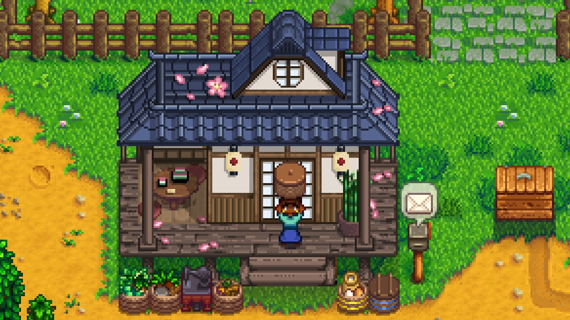 《星露谷物語》花籃果籃儲物箱MOD