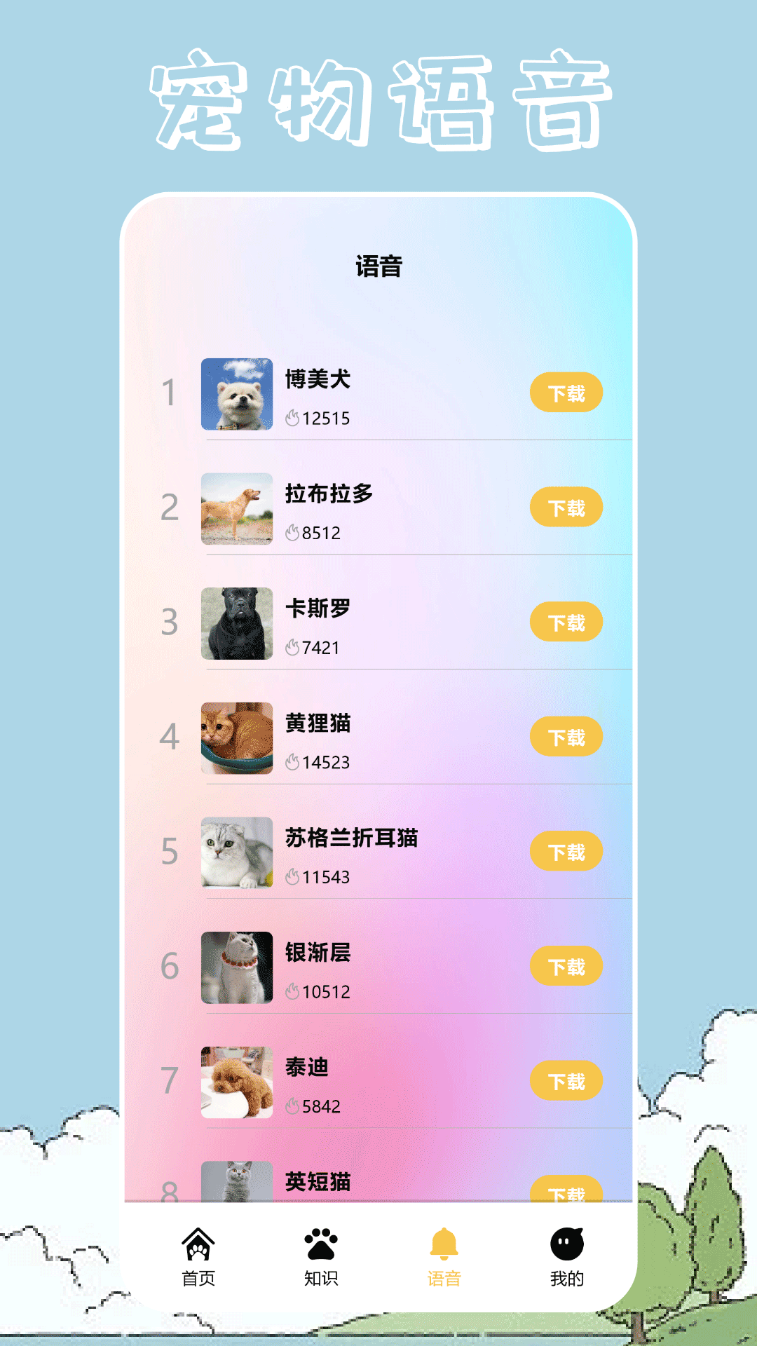 桌面寵物壁紙