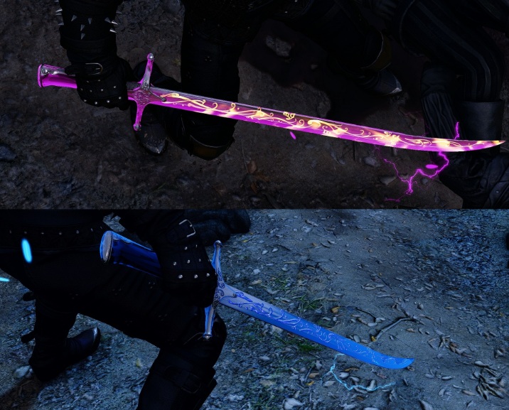 《巫師3次世代版》愛麗絲鋼劍充能顏色自定義MOD