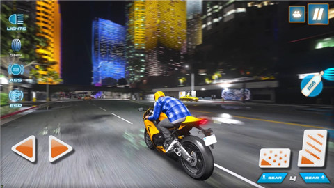 摩托車駕駛賽車