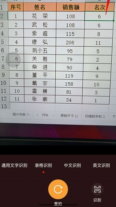 時間軸掃描