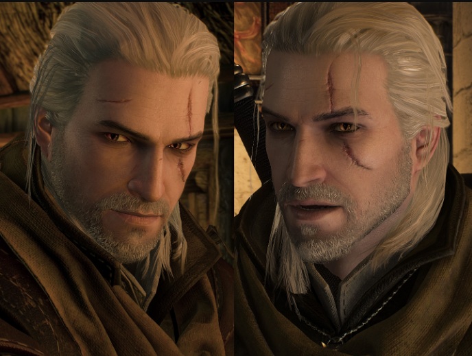 《巫師3次世代版》更年輕的杰洛特MOD