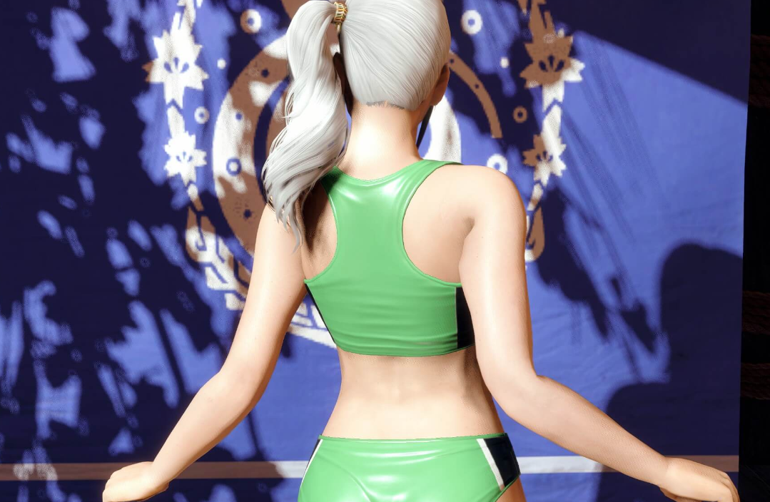 《怪物獵人崛起：曙光》性感馬拉松運動裝炎火村套MOD