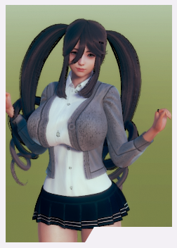 《AI少女》雙馬尾青春制服美少女MOD