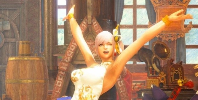 《怪物獵人：崛起》旗袍搔鳥套MOD