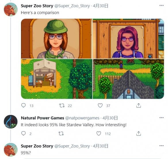《超級動物園故事》被指抄襲《星露谷物語》開發者親自道歉！
