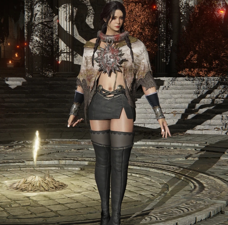 《艾爾登法環》陽光吊墜代替預兆頭盔MOD