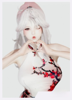 《AI少女》紅梅旗袍比心少女MOD