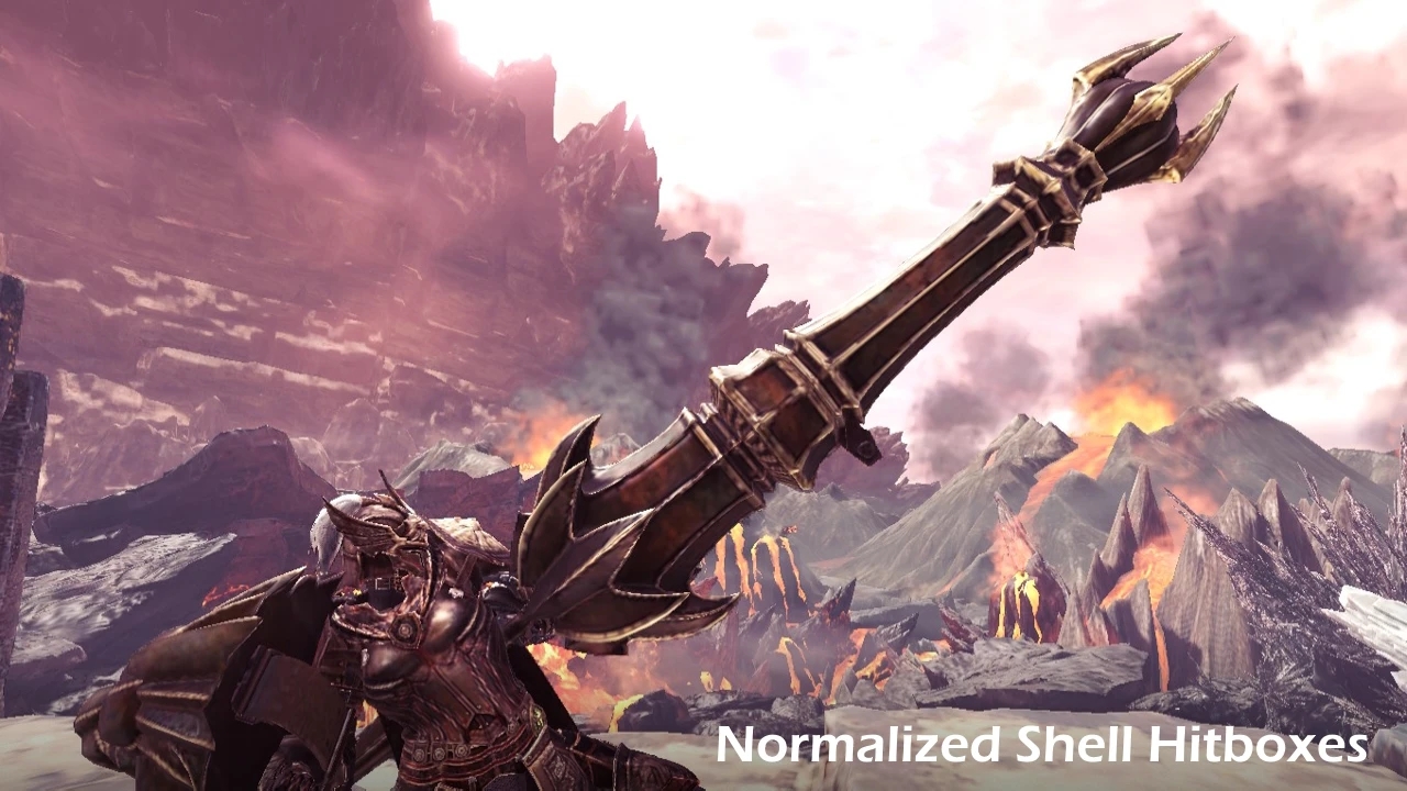 《怪物獵人：世界》正常化銃槍炮擊命中箱MOD