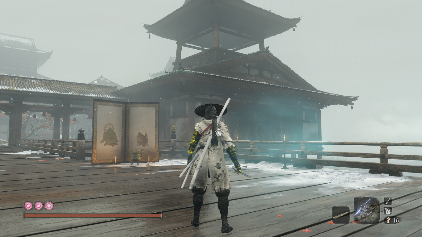 《只狼：影逝二度》水墨白櫻服MOD
