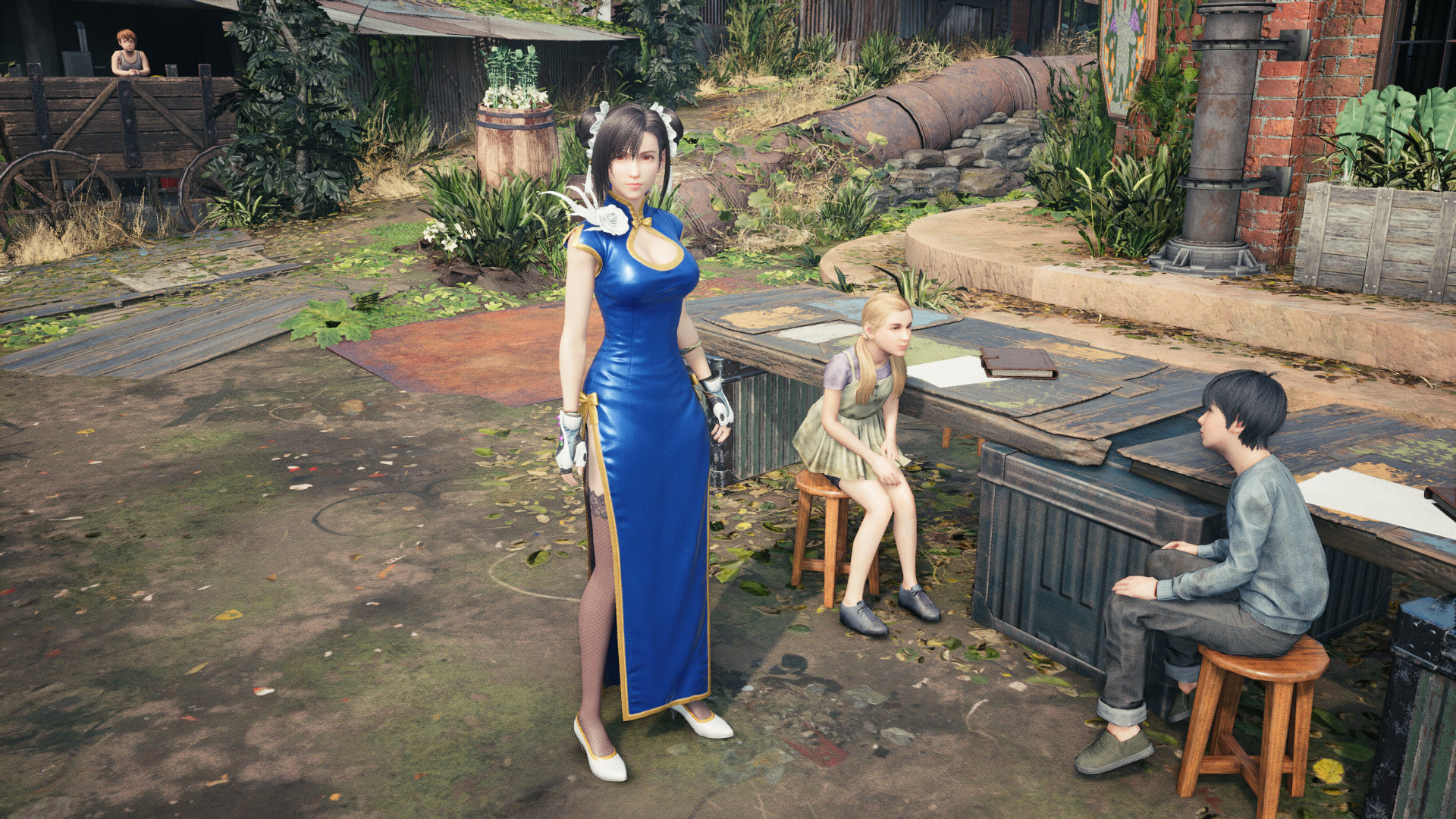 《最終幻想7：重制版》蒂法春麗啟發染色MOD