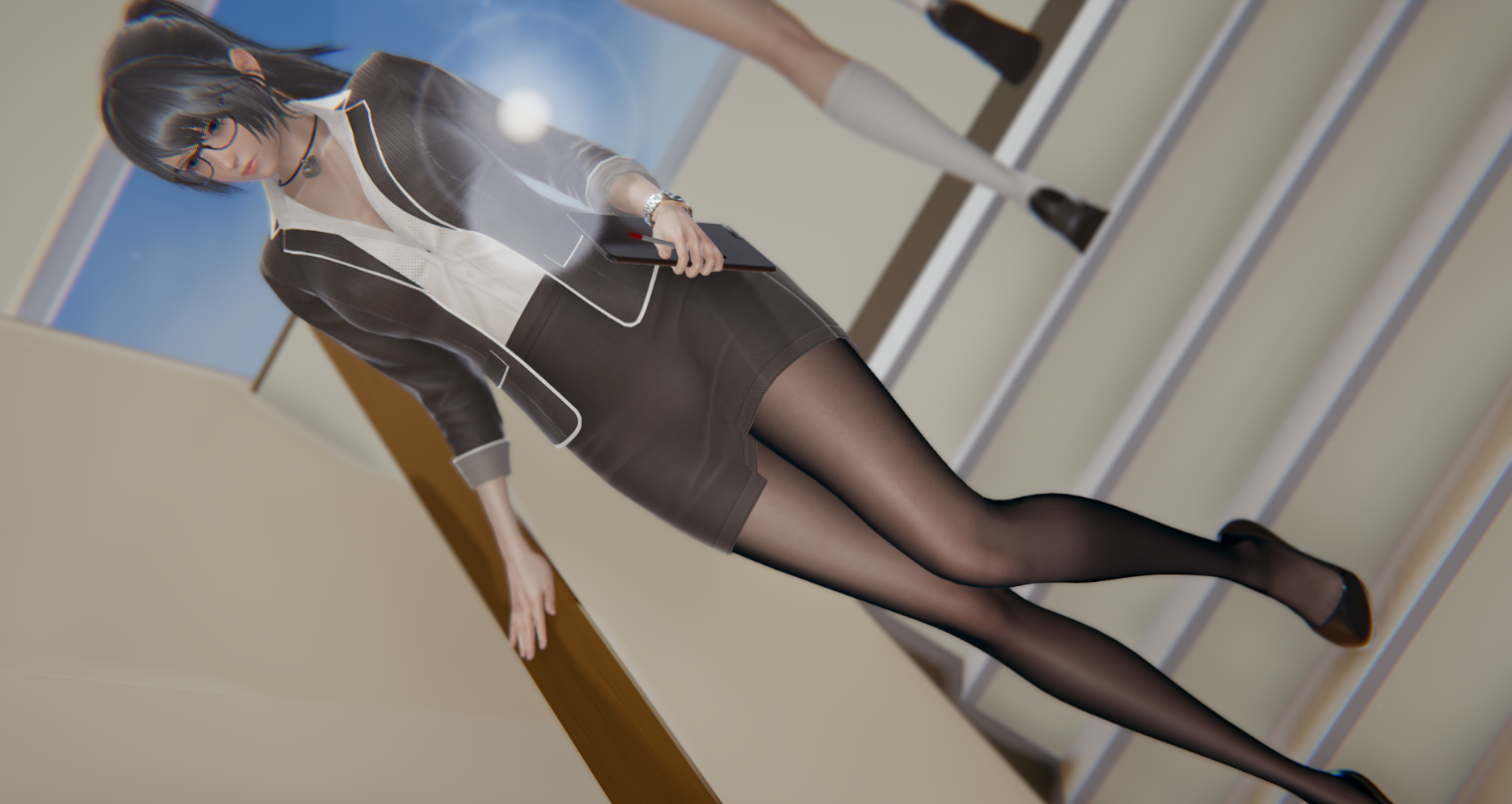 《AI少女》性感商務(wù)OL制服MOD
