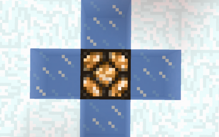 《我的世界》1.12.2光源附近雪與冰塊不會融化MOD