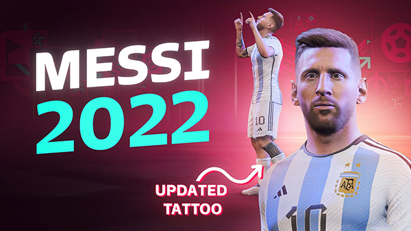《FIFA 23》梅西世界杯版臉型補丁