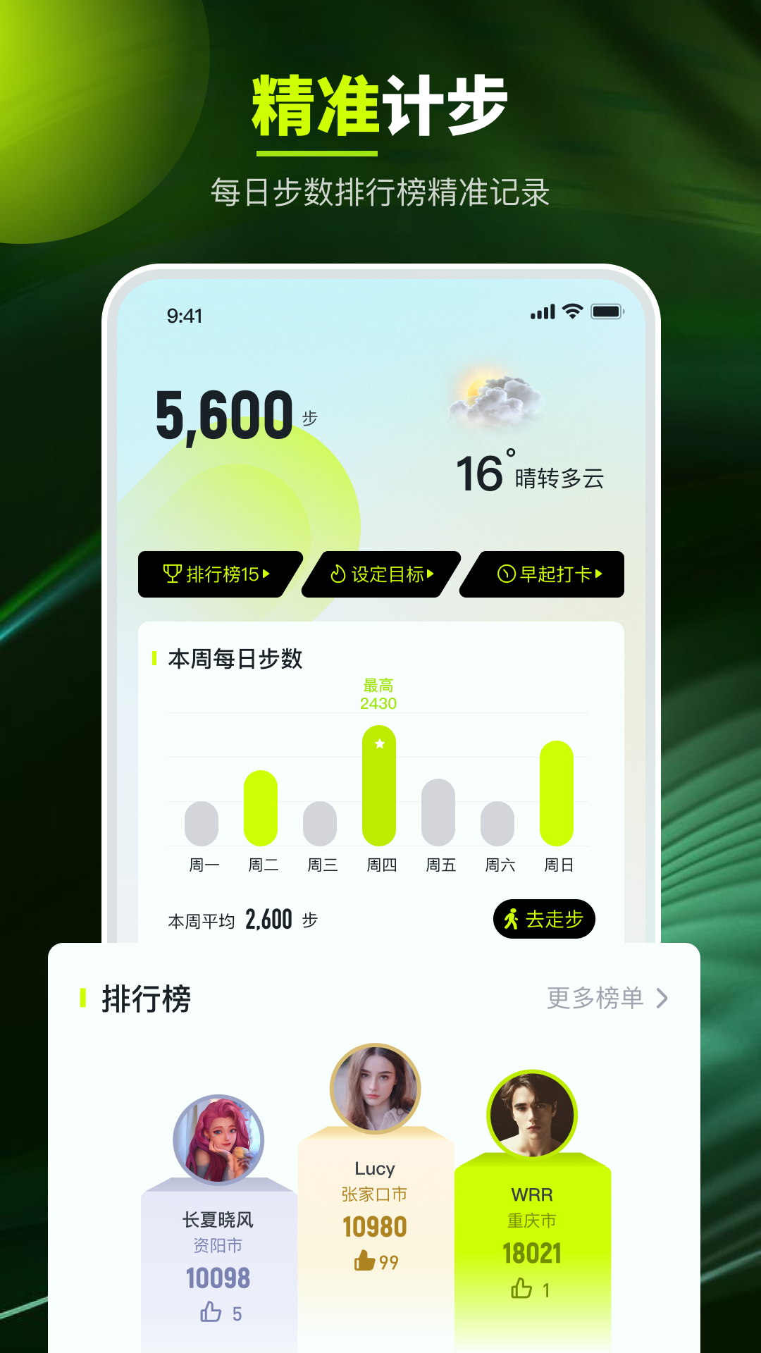 走路強者