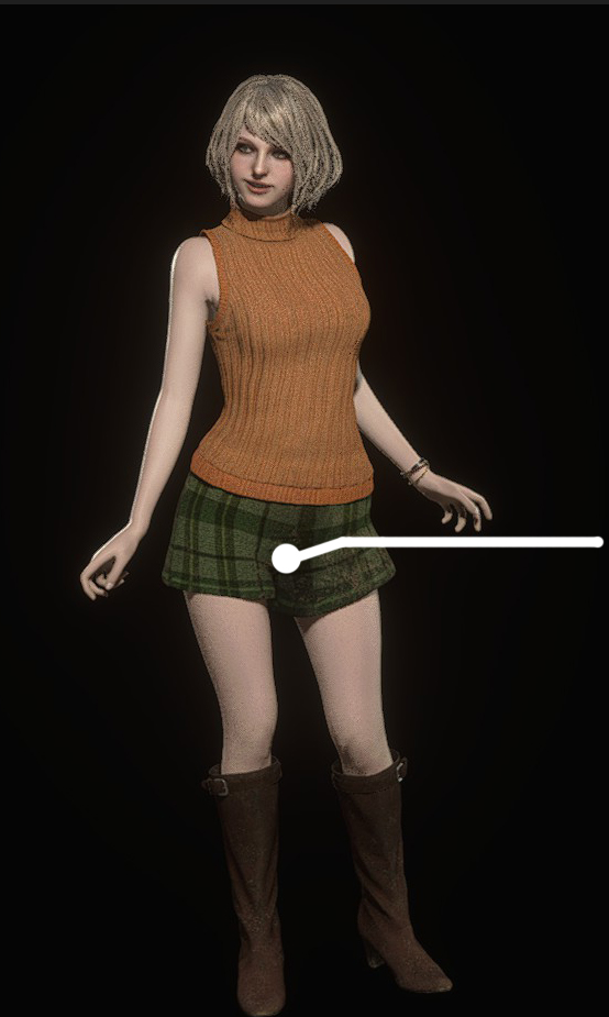 《生化危機4：重制版》阿什莉服裝無裙子MOD[正式版]