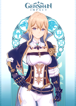 《戀活Sunshine》西風騎士團代理團長琴MOD