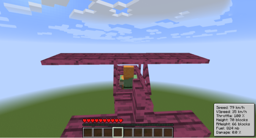 《我的世界》1.19.2終極飛機MOD