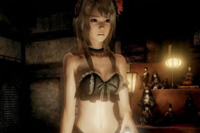 《零：濡鴉之巫女》夕莉濕潤身體蕾絲泳裝MOD