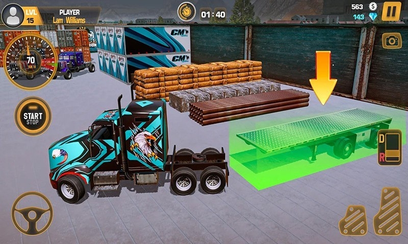 歐洲卡車模擬器3D