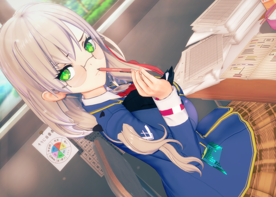 《戀活Sunshine》銀發精致眼鏡美少女MOD