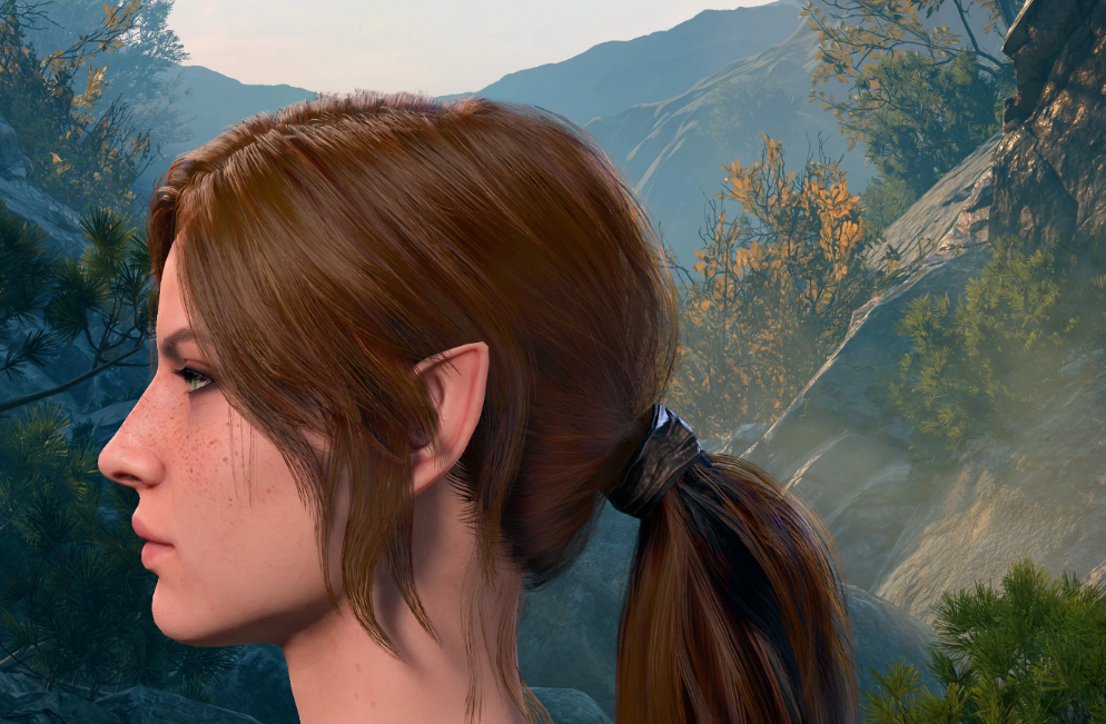 《博德之門3》古墓麗影勞拉發型MOD