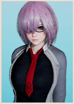 《AI少女》清純紫發眼鏡娘MOD