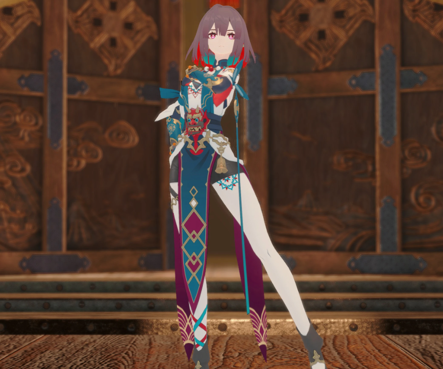 《怪物獵人崛起：曙光》星穹鐵道雪衣MOD