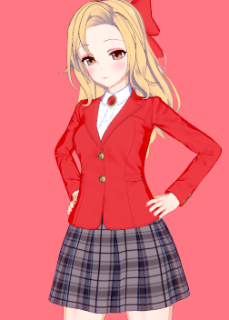 《戀活Sunshine》金發(fā)紅衣美少女MOD
