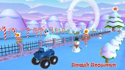 雪人怪獸車