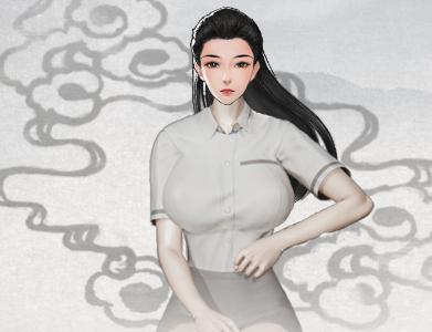 《鬼谷八荒》大胸豐滿服務員小姐姐立繪MOD