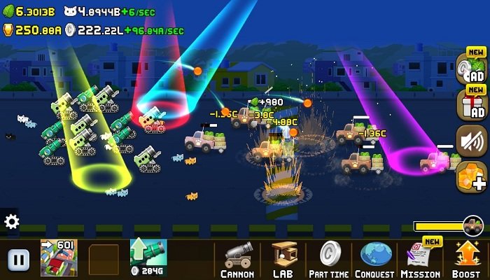 Idle Cat Cannon