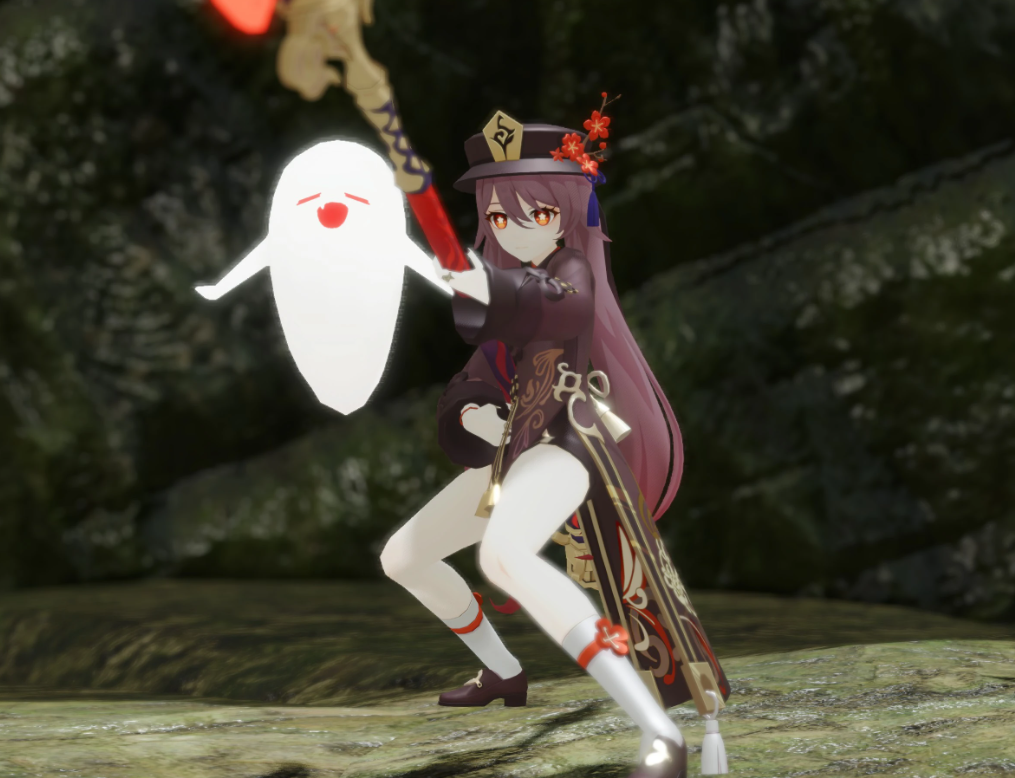《怪物獵人崛起：曙光》雪霽梅香胡桃MOD