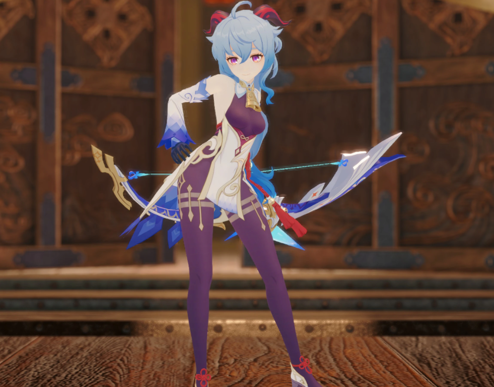 《怪物獵人崛起：曙光》循循守月甘雨MOD