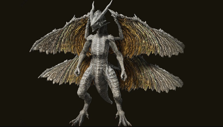 《艾爾登法環(huán)》古龍?zhí)m斯桑克斯形象替換異形龍?zhí)籽bMOD