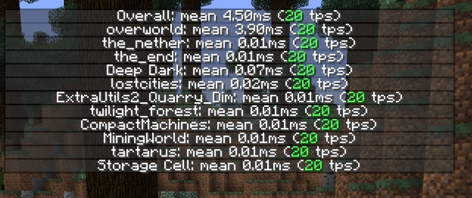 《我的世界》1.17.1延遲顯示MOD